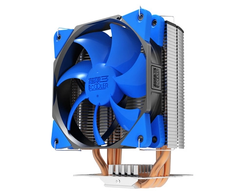 Nouveau radiateur PCCooler S125, la puissance du bleu � l'�tat brut