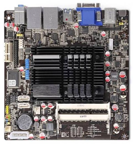 J&W MINIX D2550-HD, carte m�re ITX fanless avec DC in
