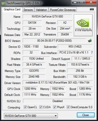  Preview MSI GTX 680 Lightning Oc