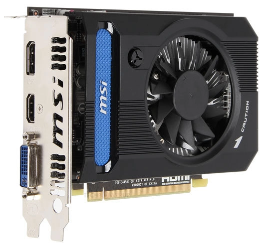 MSI pr�sente la HD 7750 Oc V2