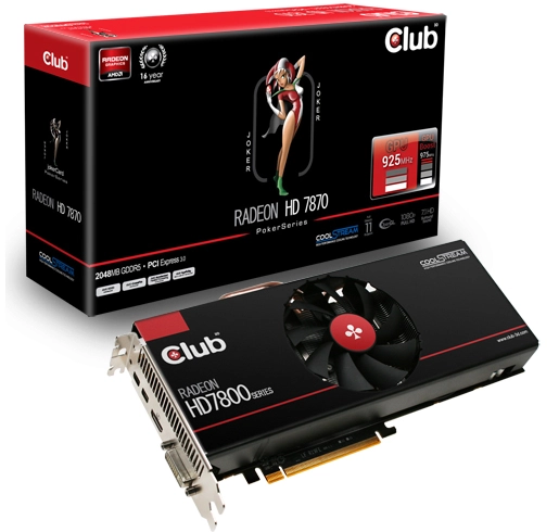 Club 3D propose une HD 7870 en version JokerCard