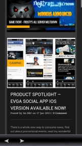 EVGA est pr�sent sous Android