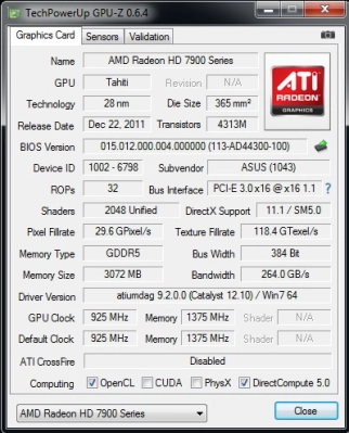  Preview Asus HD 7970 Direct CU II