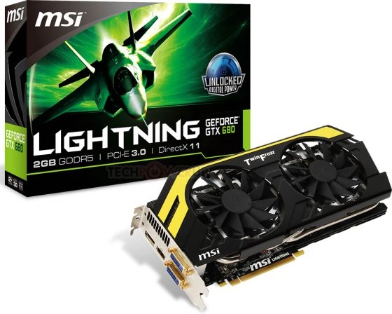 MSI : une version L de la GTX 680 Lightning