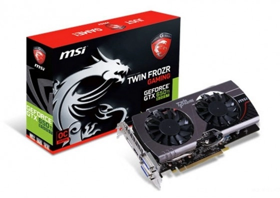 La MSI GTX 650 Ti Boost en images