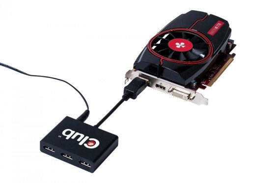 Club 3D : un Hub pour les �crans