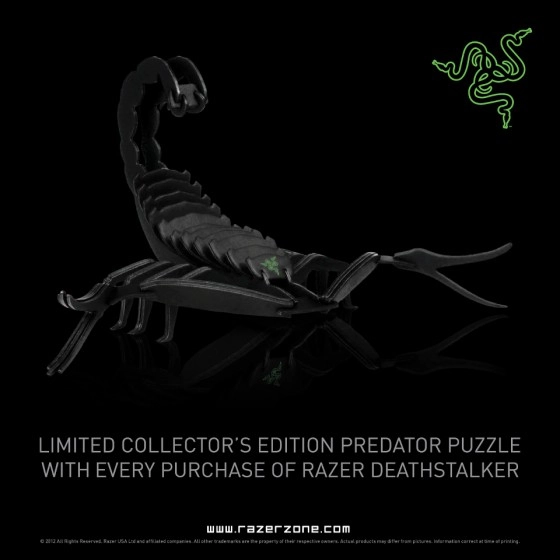 Razer offre un puzzle Predator