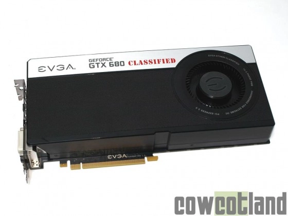  Test carte graphique EVGA GTX 680 Classified