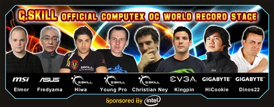 G.Skill fera le Show pour du WR au Computex