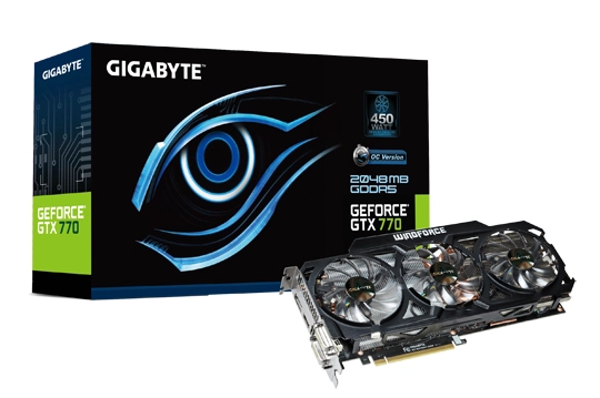 L'impressionnante GTX 770 Overclock Edition de Gigabyte
