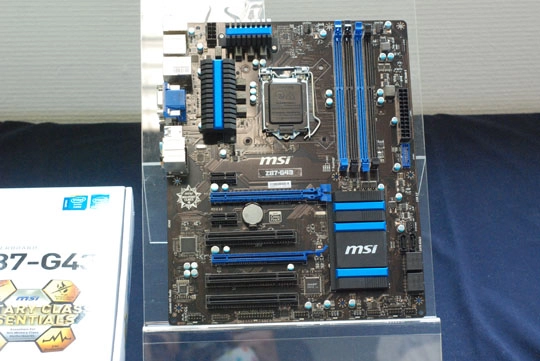 Les cartes m�res Z87 chez MSI