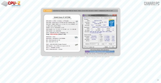 Core i7 4770K + Maximus VI Extreme = 7.1 Ghz