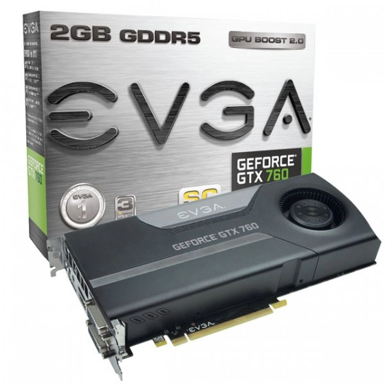 Les GTX 760 d'EVGA