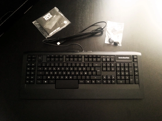 Clavier SteelSeries APEX : premi�res impressions Fermi�res