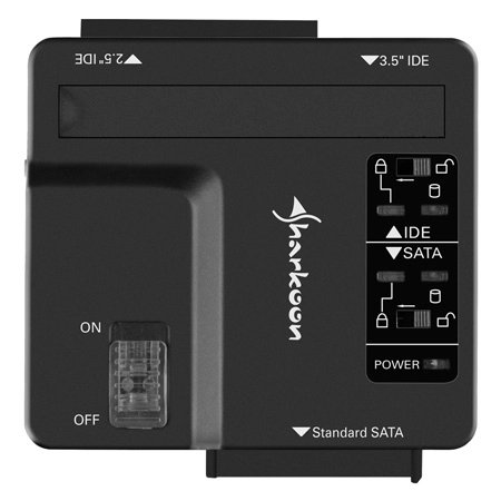 Sharkoon DriveLink Combo USB3.0, SATA et IDE en SuperSpeed