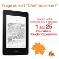 Amazon vous fait gagner des Kindle Paperwhite