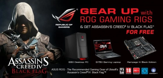 Asus offre Assassin's Creed IV en Bundle