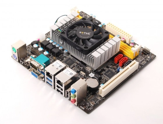Zotac NM70ITX-C-E, une carte Mini-ITX tr�s compl�te en Celeron 1007U