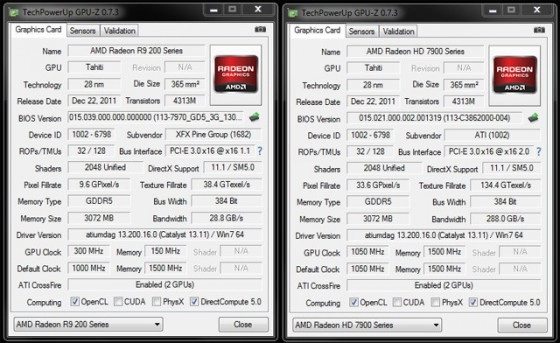 Les R9 280X sont compatibles avec les HD 7970 en CF