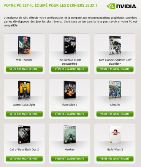 Nvidia propose l'analyseur de GPU