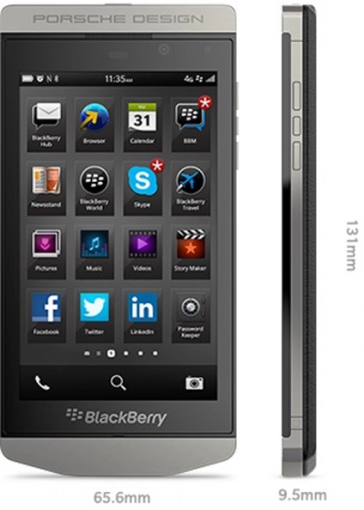 BlackBerry r�it�re son partenariat avec Porsche