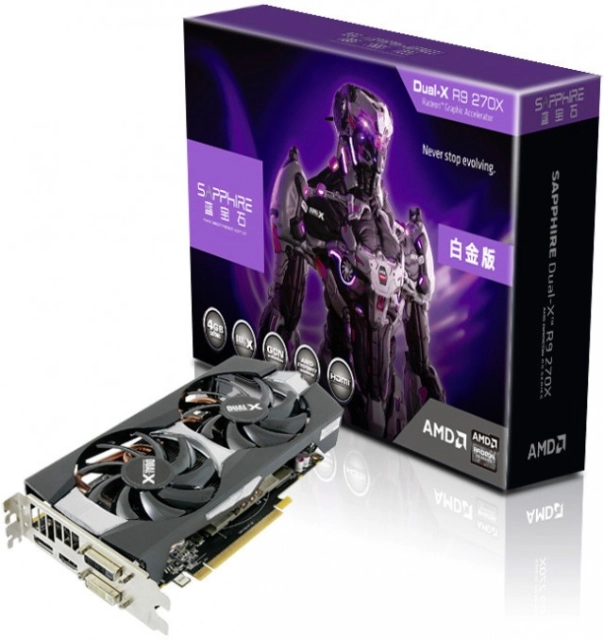 Une R9 270 X Dual-X chez Sapphire