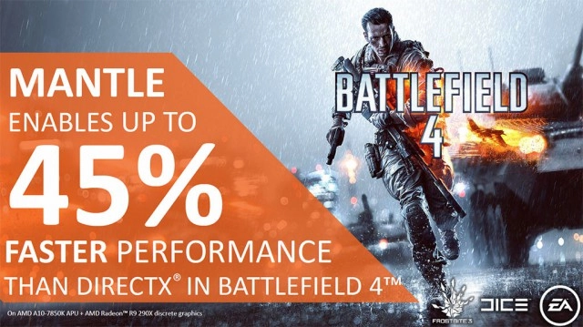 AMD Mantle : jusqu'� 45 % de gains sous BF4 ?