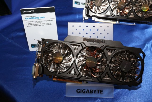 CES 2014 : Gigabyte collectionne les CG Nvidia et AMD en GHz Edition WindForce 3x