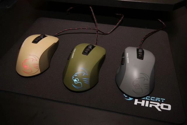 CES 2014 : Roccat passe les Kone Pure Optical en version Military