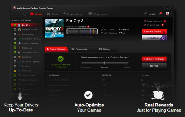 AMD Rewards : des r�compenses pour votre fid�lit�
