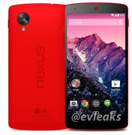 Le Google Nexus 5 Rouge confim�