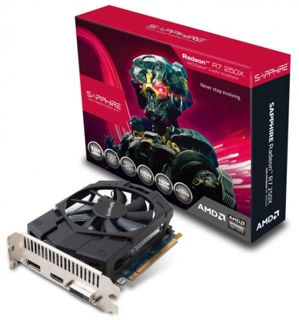 Sapphire : deux R7 250 X