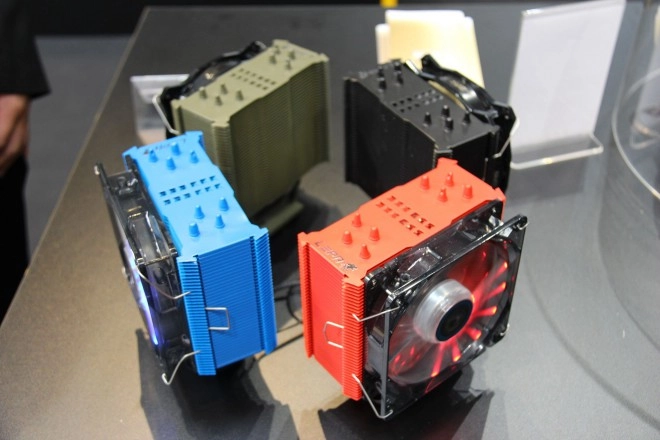 CeBIT 2014 : LEPA LPALV, un ventirad CPU tout en couleur