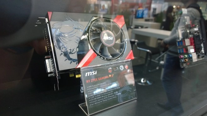 CeBIT 2014 : Une R9 270X ITX chez MSI