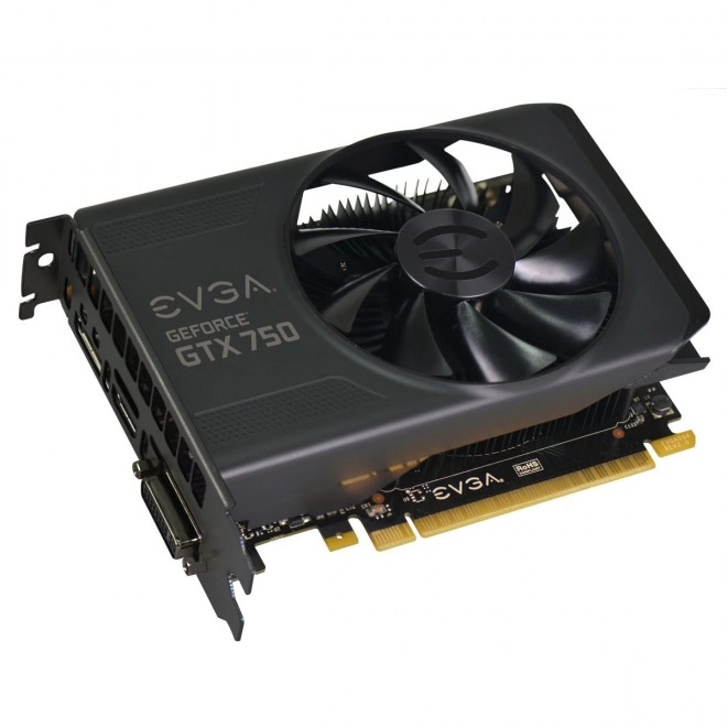 EVGA colle 2 Go � une GTX 750