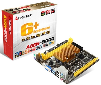Nouvelle carte m�re Mini-ITX  BIOSTAR A68N-5000