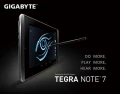 Gigabyte apporte la tablette Tegra Note 7 en Europe, enfin !