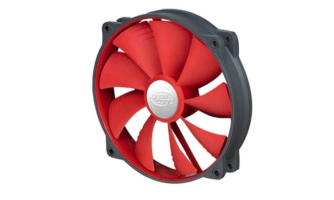 Deepcool UF R, on passe au ventilateur rouge sur trois formats