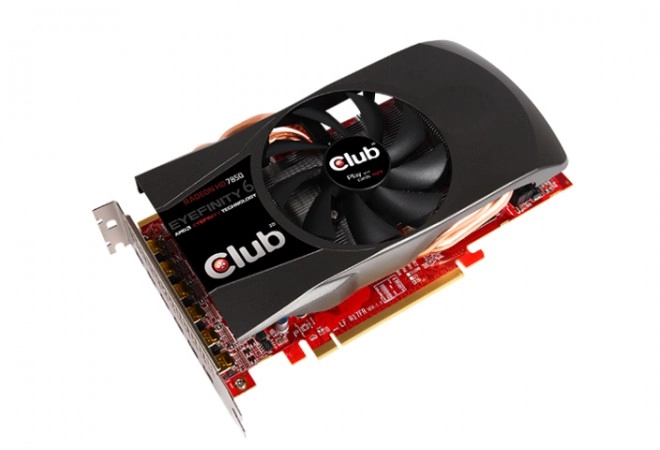 Club 3D : une HD 7850 eyefinity 6 !