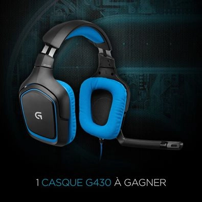 Concours : un casque Logitech G430 � gagner