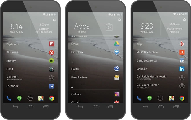 Z Launcher, un launcher Android par Nokia