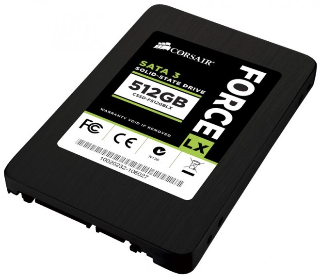 Le SSD Corsair LX passe en version 512 Go