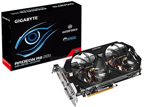 Carte graphique AMD R9 285 : Le mod�le WindForce de Gigabyte
