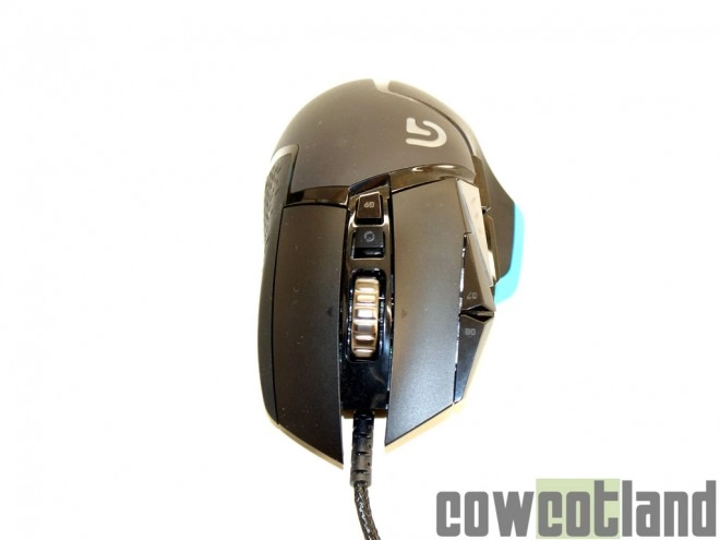  Test de la souris Logitech G502 Proteus Core