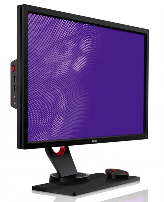 BenQ : un nouvel �cran gamer en 24 pouces, avec une grosse mollette !