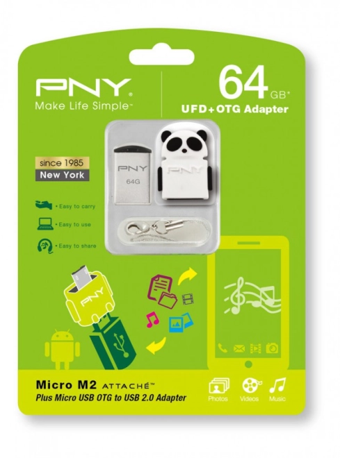 PNY modernise les pandas, avec un passage � l'USB 2.0