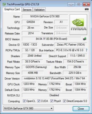  Preview Zotac GTX 980 AMP! Omega Maxwell 