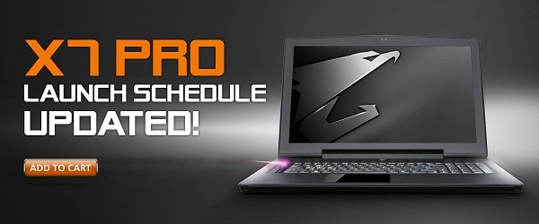 L'Aorus X7 Pro sera disponible en France pour No�l
