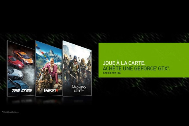Nvidia pr�sente un nouveau Bundle Ubisoft 