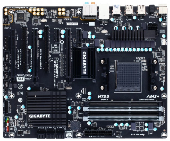 GIGABYTE donne encore dans l'AM3+ avec la 990XA-UD3 R5